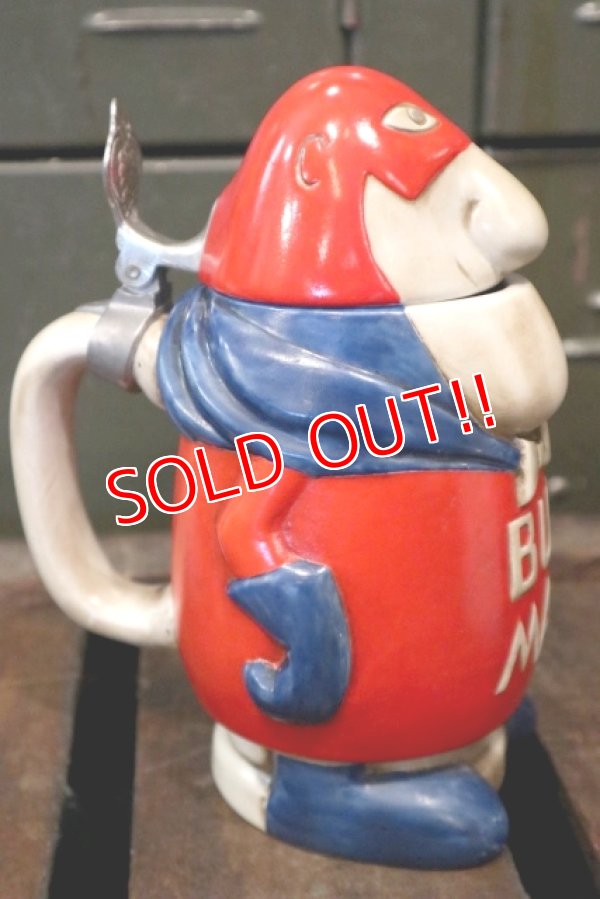 画像4: ct-180302-33 Budweiser / BUD MAN 1970's Beer Mug