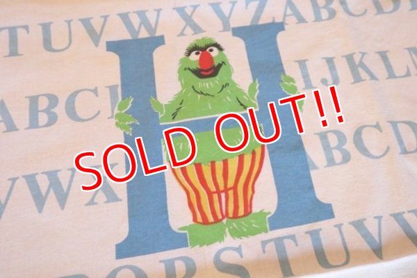 画像9: ct-180302-37 Sesame Street / 1980's Flat Sheet (Single)