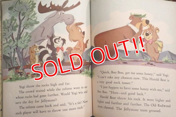 画像6: ct-180302-25 Yogi Bear / 1960's Little Golden Book