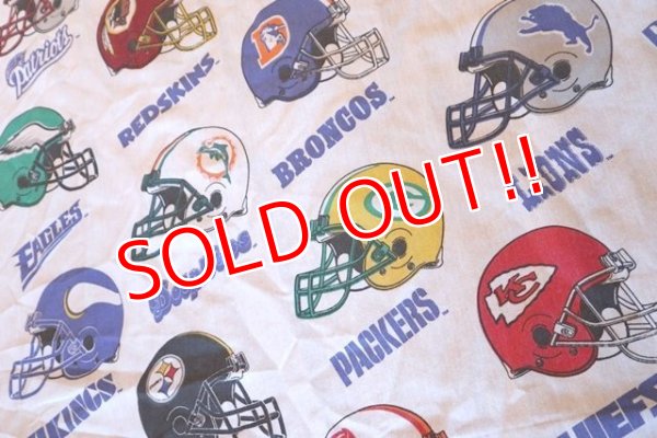 画像3: ct-171206-27 NFL / 1995 Flat Sheet (Twin size)