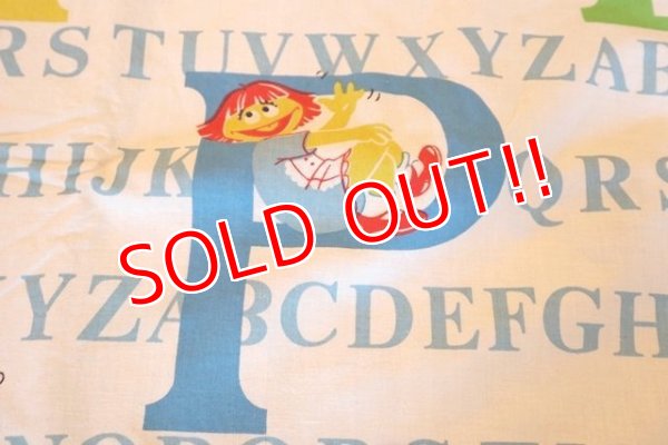 画像7: ct-180302-37 Sesame Street / 1980's Flat Sheet (Single)