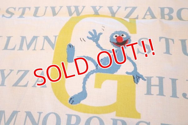 画像5: ct-180302-37 Sesame Street / 1980's Flat Sheet (Single)