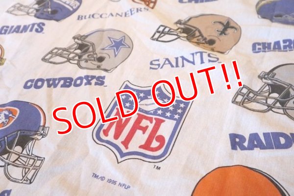画像2: ct-171206-27 NFL / 1995 Flat Sheet (Twin size)