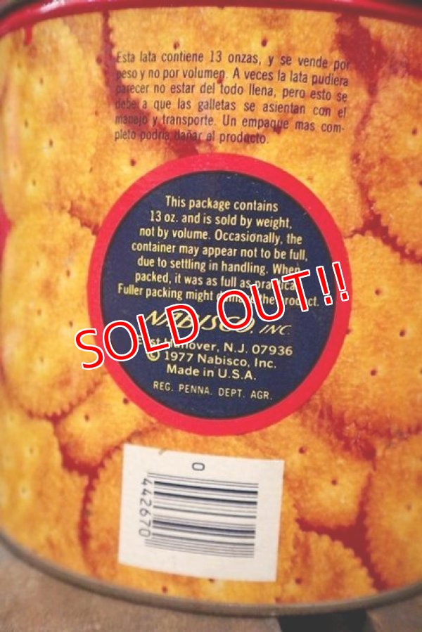 画像4: dp-180302-16 RITZ Crackers / 1970's Tin Can