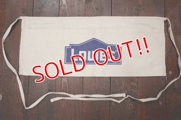 画像1: dp-180302-15 LOWE'S / Canvas Apron