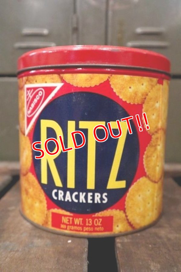 画像1: dp-180302-16 RITZ Crackers / 1970's Tin Can