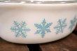 画像4: dp-180302-51 Pyrex / 1960's-1970's Snowflake Casserole