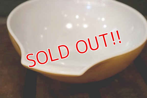 画像5: dp-180302-60 Pyrex / 1960's-1970's Butterfly Gold Mixing Bowl (L)