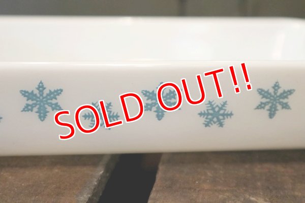 画像2: dp-180302-52 Pyrex / 1960's-1970's Snowflake Utility Dish