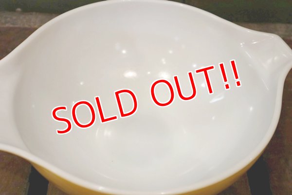 画像6: dp-180302-60 Pyrex / 1960's-1970's Butterfly Gold Mixing Bowl (L)