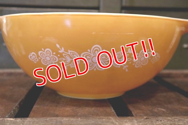 画像2: dp-180302-60 Pyrex / 1960's-1970's Butterfly Gold Mixing Bowl (L)