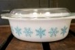 画像2: dp-180302-51 Pyrex / 1960's-1970's Snowflake Casserole