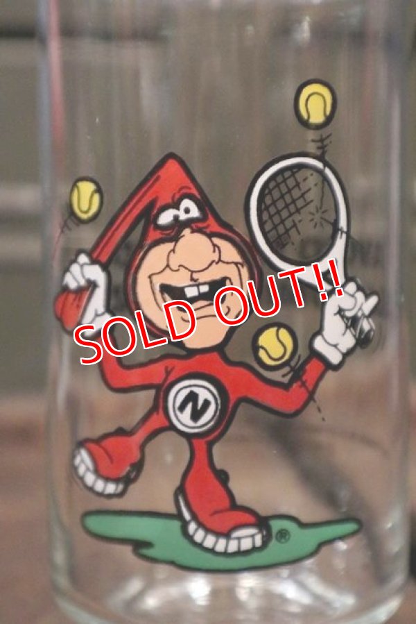 画像2: gs-180301-04 Domino Pizza / 1987 Noid Glass "Tennis"