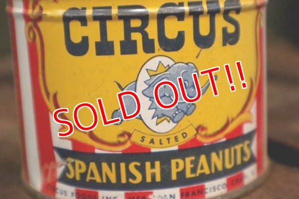 画像2: dp-180302-63 Circus Peanuts / 1940's Tin Can