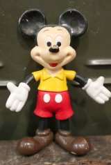 画像: dp-150302-37 Mickey Mouse / 1970's Bendable Figure