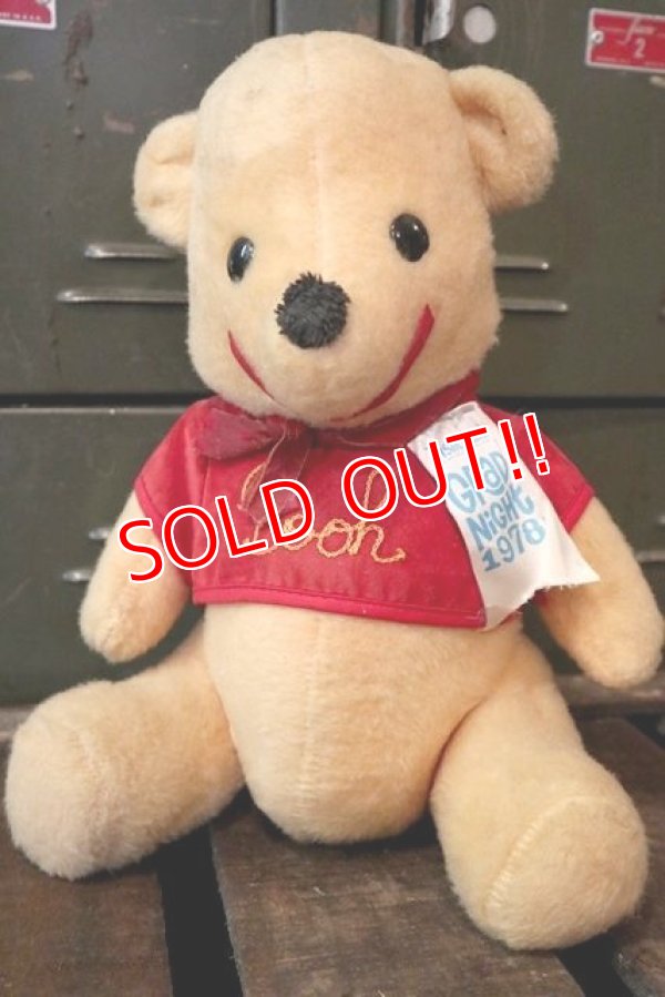 画像1: ct-180401-28 Winnie the Pooh / 1978 Grad Nite Plush Doll