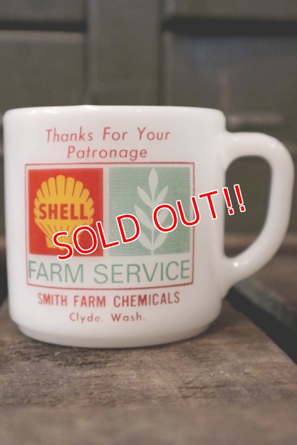 画像1: dp-180401-23 SHELL FARM SERVICE / Federal 1960's Mug