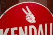画像7: dp-180401-10 Kendall / 1950's W-side Metal Sign