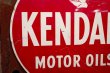 画像3: dp-180401-10 Kendall / 1950's W-side Metal Sign