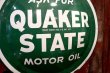 画像4: dp-180401-09 Quaker State / 1970's Convex Sign