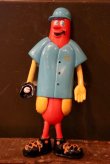 画像1: ct-180401-67 Nathan's Famous Hot Dog / The Franksters 90's Bendable Figure (G)