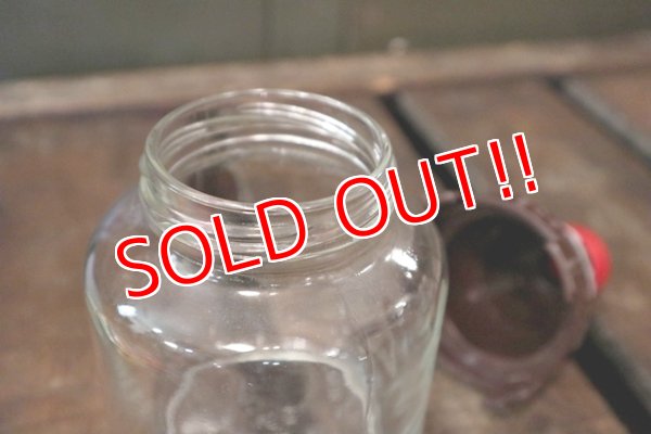 画像6: ct-180401-10 Bosco Bear / Hazel Atlas 1960's Glass Jar & Bank