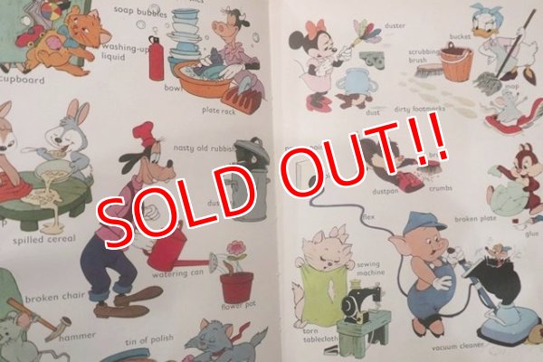 画像6: ct-180401-46 Walt Disney / 1970's Word Book