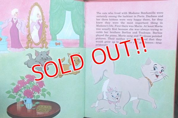 画像2: ct-180401-42 Walt Disney's / The Aristocats 1980's Picture Book