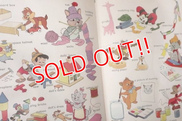 画像7: ct-180401-46 Walt Disney / 1970's Word Book