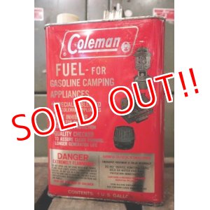 画像: dp-180401-01 Coleman / 1970's 1 U.S.Gallon Can