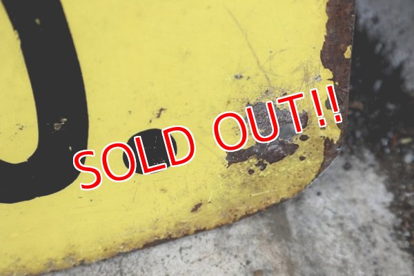 画像13: dp-180401-07 Coleman / 1960's W-side Metal Sign