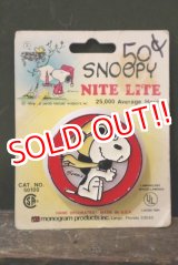 画像: ct-180401-36 Snoopy / 1970's Nite Light