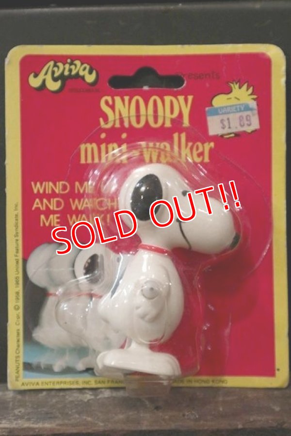 画像1: ct-180401-37 Snoopy / 1970's AVIVA mini-Walker