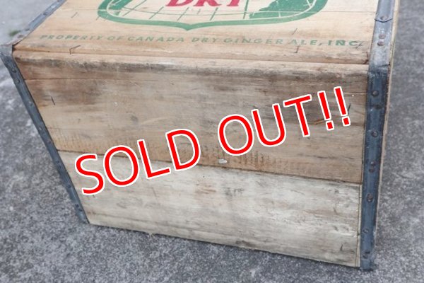 画像7: dp-180401-04 Canada Dry / 1950's Wood Box