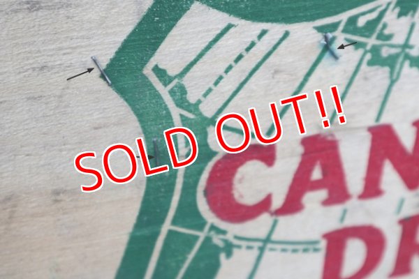 画像8: dp-180401-04 Canada Dry / 1950's Wood Box