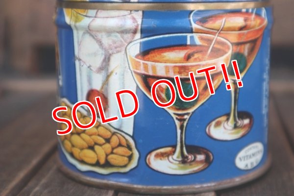 画像3: dp-180501-05 Planters / Mr.Peanuts 1940's Cocktail Salted Peanuts Tin Can