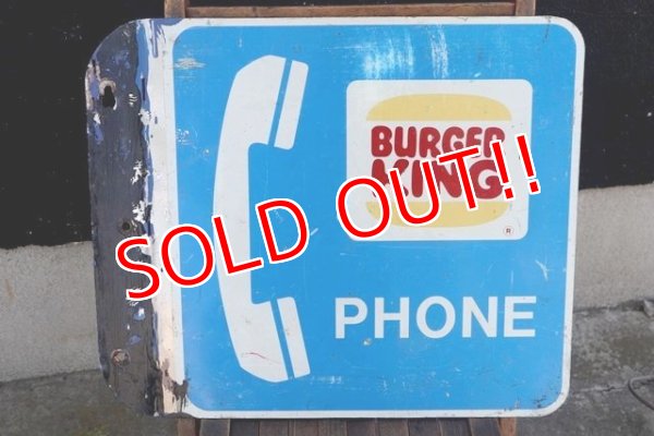 画像1: dp-180501-14 Burger King / Phone Sign