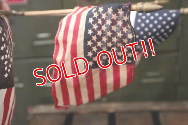 画像5: dp-180110-27 1970's〜U.S.A. mini Flag Holder Set