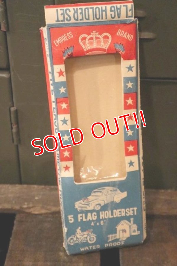 画像9: dp-180110-27 1970's〜U.S.A. mini Flag Holder Set