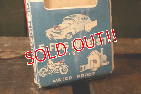 画像10: dp-180110-27 1970's〜U.S.A. mini Flag Holder Set