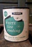 画像1: dp-180501-22 Sears×Allstate / Vintage White Tire Coating Can