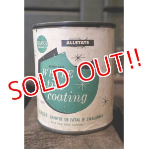 画像: dp-180501-22 Sears×Allstate / Vintage White Tire Coating Can
