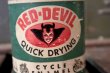 画像2: dp-180501-21 RED-DEVIL / 1940's-1950's Cycle Enamel Can