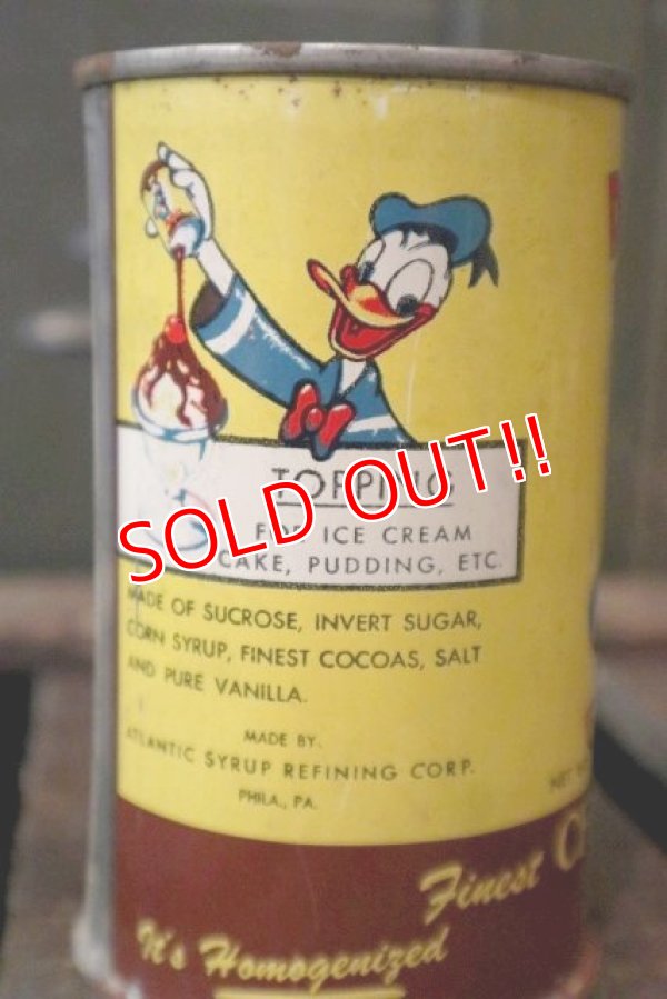 画像4: ct-180501-01 Donald Duck / 1940's Chocolate Syrup Can
