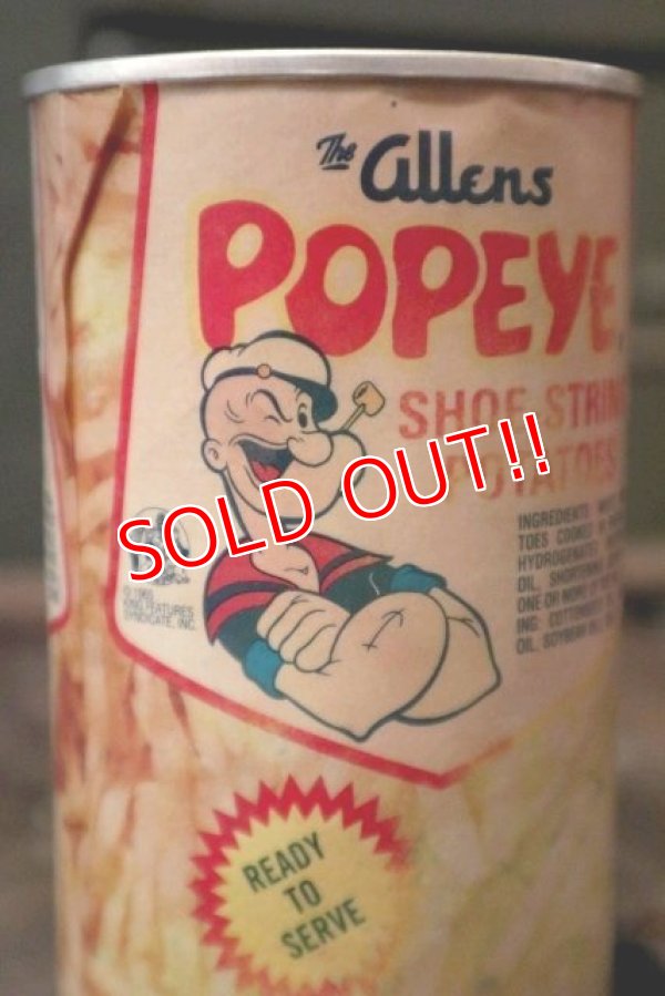 画像3: ct-180501-11 Popeye / The Allens 1990's Shoe-String Potatoes Can