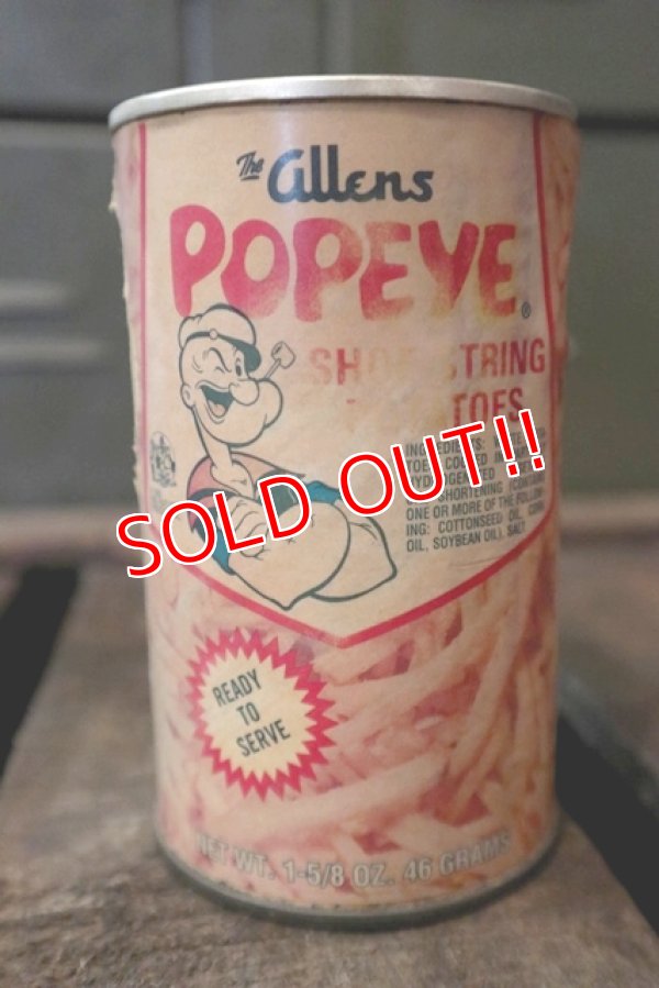 画像2: ct-180501-11 Popeye / The Allens 1990's Shoe-String Potatoes Can