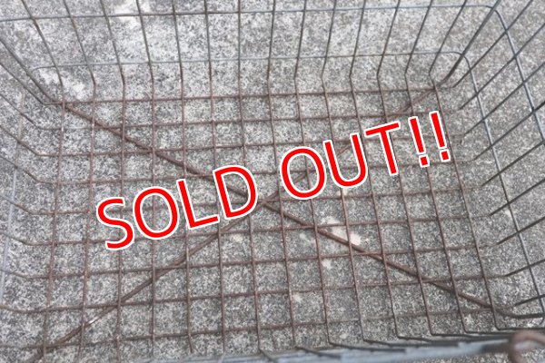 画像2: dp-180501-28 Vintage Wire Basket