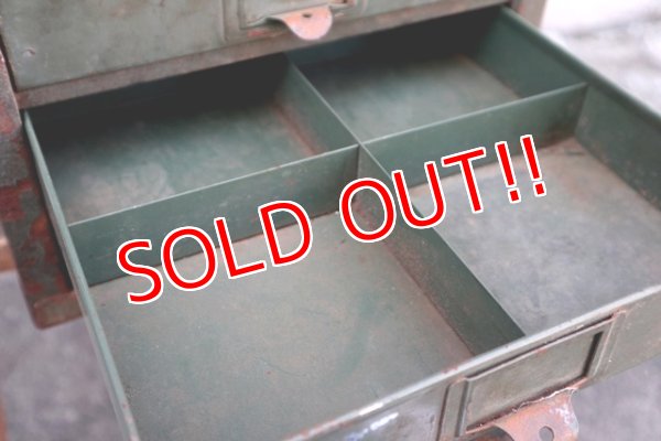 画像6: dp-180501-27 Vintage Parts Cabinet