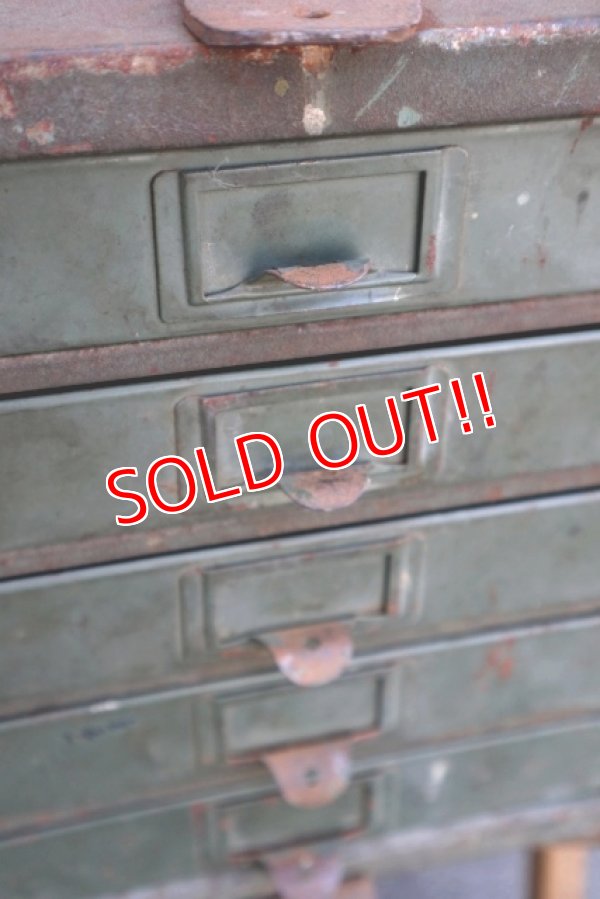 画像8: dp-180501-27 Vintage Parts Cabinet