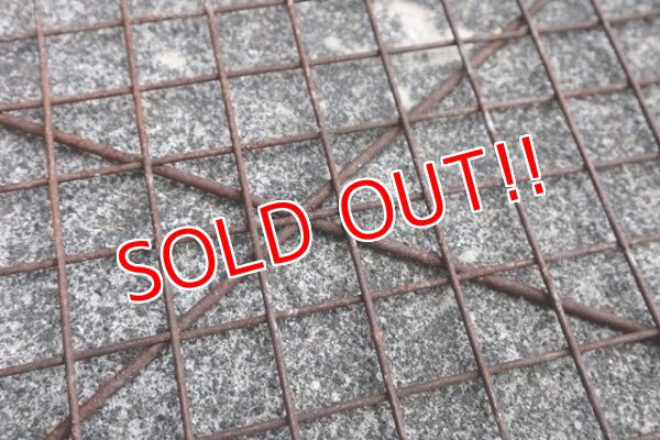 画像6: dp-180501-28 Vintage Wire Basket